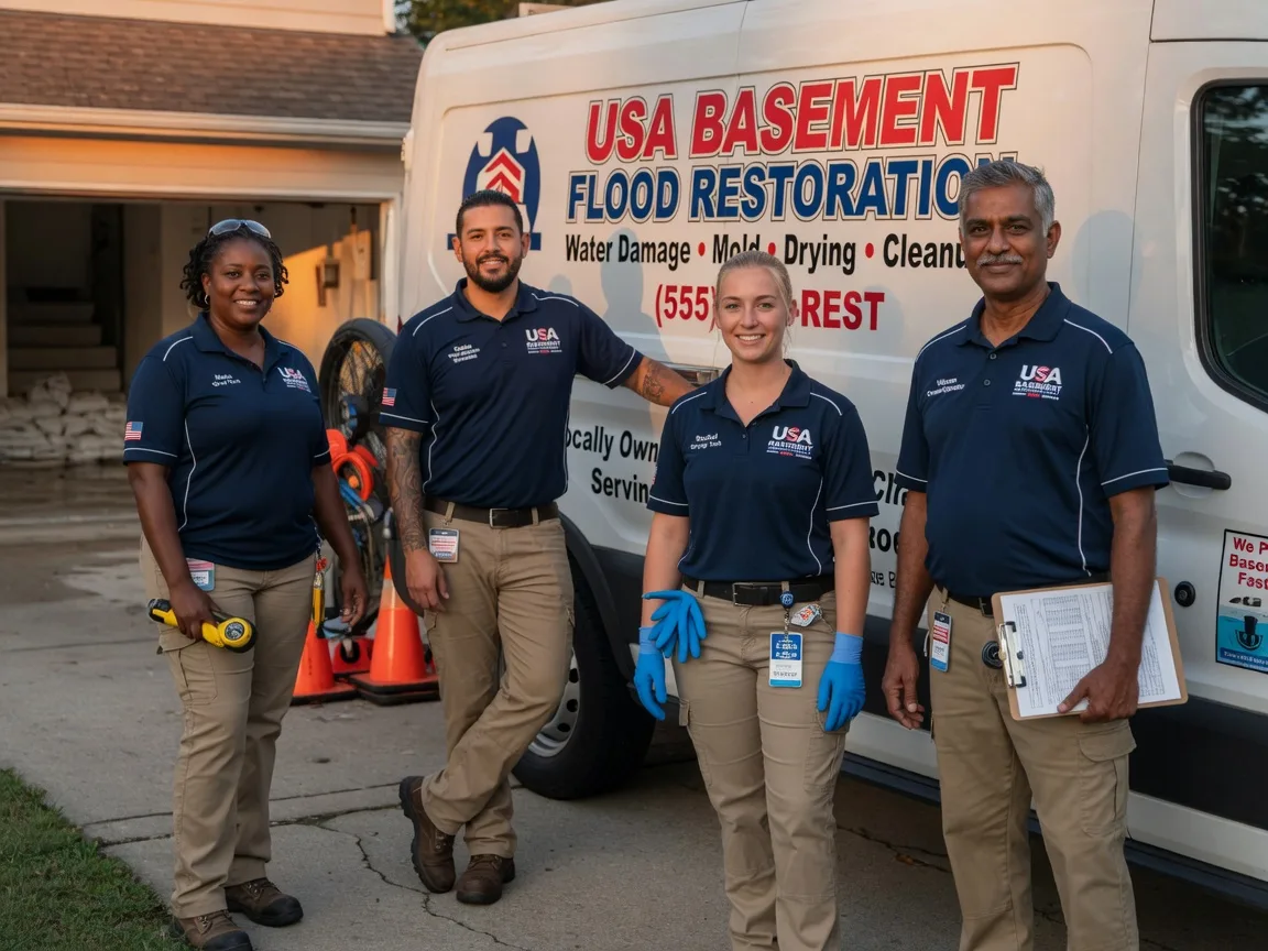 Basement Flood Cleanup company in Rockland, WI