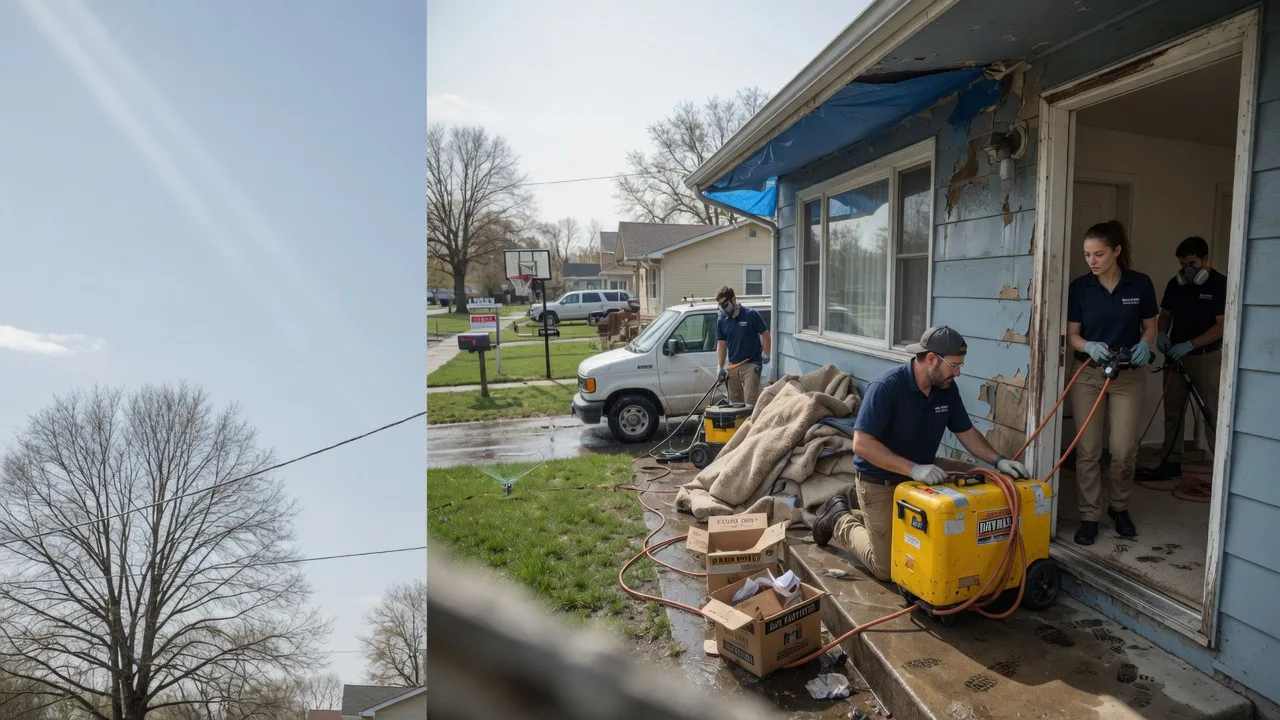 Basement Flood Cleanup in Rockland, WI near me